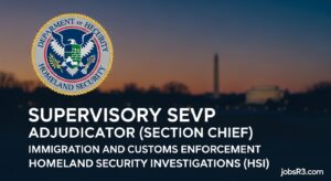 Supervisory SEVP Adjudicator (Section Chief)
