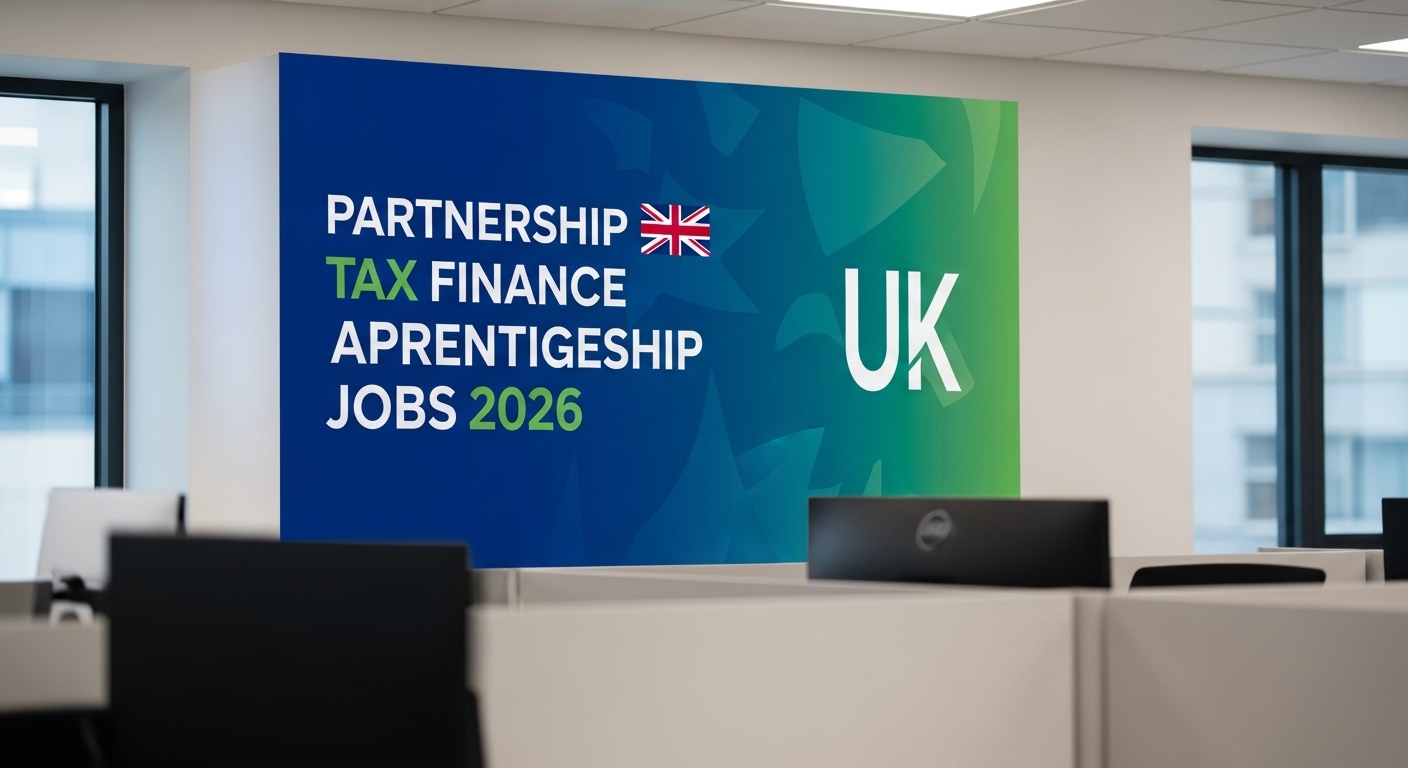 Partnership Tax Finance Apprenticeship Jobs 2026
